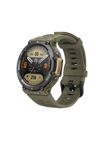 Amazfit T-Rex 2 3,53 cm (1.39") AMOLED 47 mm Digitale 454 x 454 Pixel Touch screen Nero, Verde GPS (satellitare)