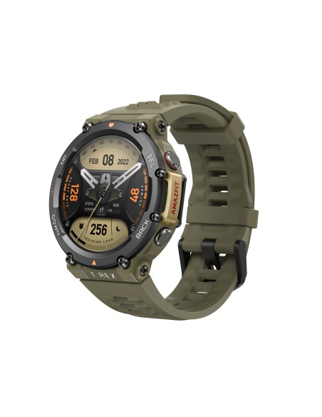 Amazfit T-Rex 2 3,53 cm (1.39") AMOLED 47 mm Digitale 454 x 454 Pixel Touch screen Nero, Verde GPS (satellitare)