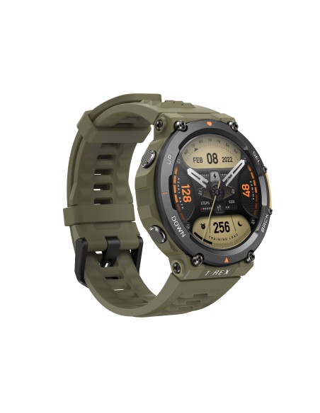 Amazfit T-Rex 2 3,53 cm (1.39") AMOLED 47 mm Digitale 454 x 454 Pixel Touch screen Nero, Verde GPS (satellitare)