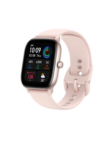 Amazfit GTS 4 mini 4,19 cm (1.65") AMOLED Digitale 336 x 384 Pixel Touch screen Rosa GPS (satellitare)