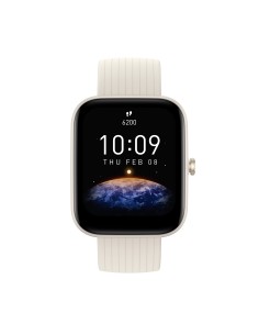 Amazfit Bip 3 Pro 4,29 cm (1.69") TFT 44 mm Digitale 240 x 280 Pixel Touch screen Crema GPS (satellitare)