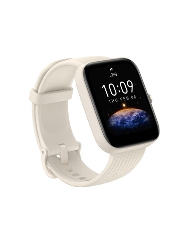 Amazfit Bip 3 Pro 4,29 cm (1.69") TFT 44 mm Digitale 240 x 280 Pixel Touch screen Crema GPS (satellitare)