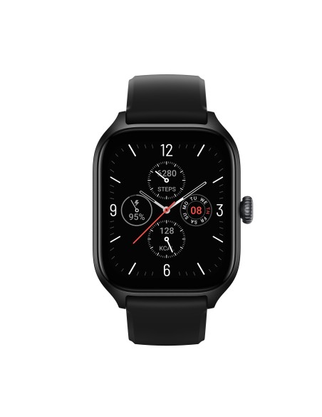 Amazfit GTS 4 4,45 cm (1.75") AMOLED 43 mm Digitale 390 x 450 Pixel Touch screen Nero GPS (satellitare)