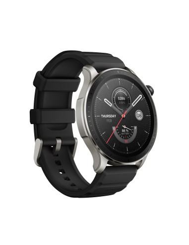Amazfit GTR 4 Superspeed Black 3,63 cm (1.43") AMOLED 46 mm Digitale 466 x 466 Pixel Touch screen Nero GPS (satellitare)