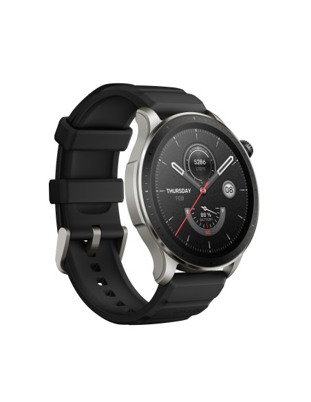Amazfit GTR 4 Superspeed Black 3,63 cm (1.43") AMOLED 46 mm Digitale 466 x 466 Pixel Touch screen Nero GPS (satellitare)