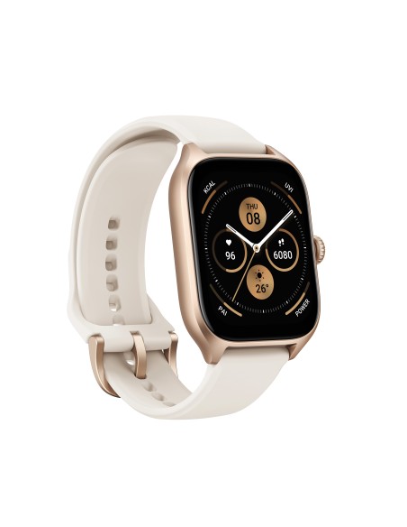 Amazfit GTS 4 4,45 cm (1.75") AMOLED 43 mm Digitale 390 x 450 Pixel Touch screen Bianco GPS (satellitare)