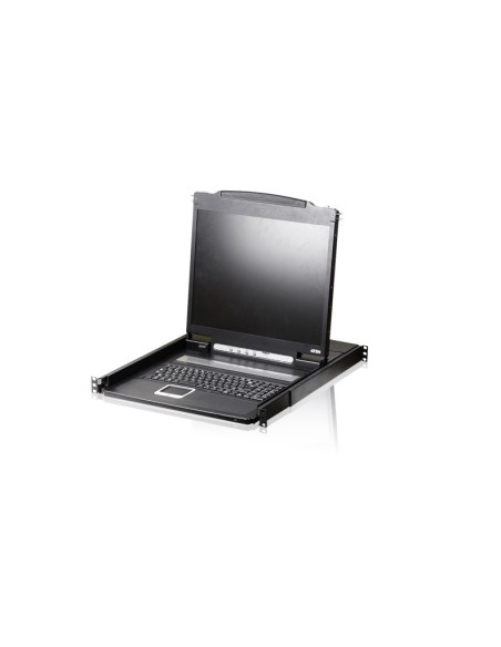ATEN CL1000N console a rack 48,3 cm (19") Nero 1U