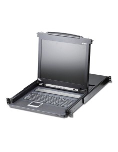 ATEN CL1008M switch per keyboard-video-mouse (kvm) Montaggio rack Nero