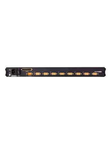 ATEN CL5708N console a rack 48,3 cm (19") 1280 x 1024 Pixel Metallo, Plastica Nero 1U
