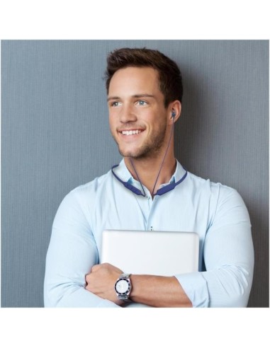 Celly BHAIRBN cuffia e auricolare Wireless In-ear Bluetooth Blu