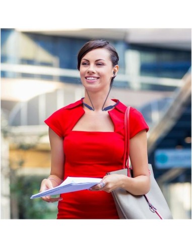 Celly BHAIRBN cuffia e auricolare Wireless In-ear Bluetooth Blu