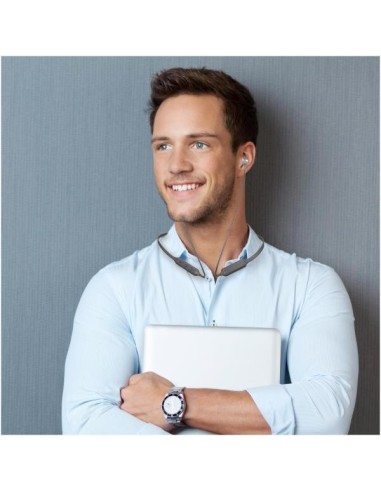 Celly BHAIRGR cuffia e auricolare Wireless In-ear Bluetooth Grigio