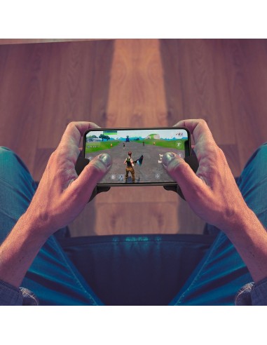 Celly GAMEGRIPBK periferica di gioco Nero Gamepad Android