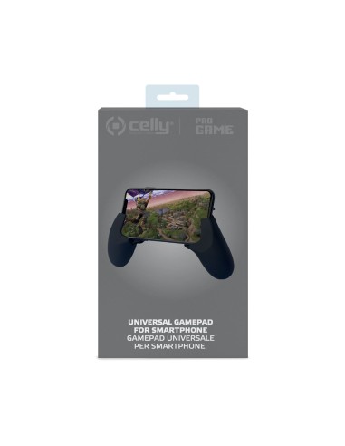 Celly GAMEGRIPBK periferica di gioco Nero Gamepad Android