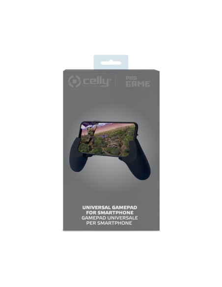 Celly GAMEGRIPBK periferica di gioco Nero Gamepad Android