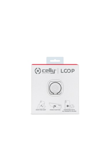 Celly LOOPSV supporto per personal communication Telefono cellulare smartphone Argento