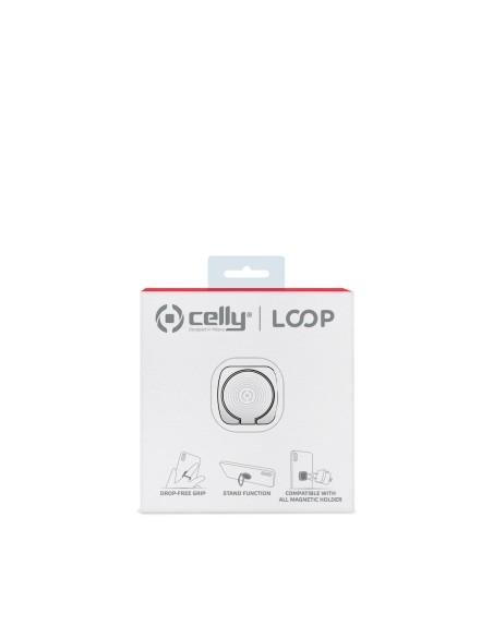 Celly LOOPSV supporto per personal communication Telefono cellulare smartphone Argento