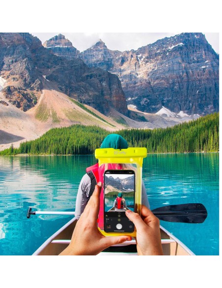 Celly SPLASHBAG UP TO 6.5 YL custodia per cellulare 16,5 cm (6.5") Custodia a sacchetto Giallo