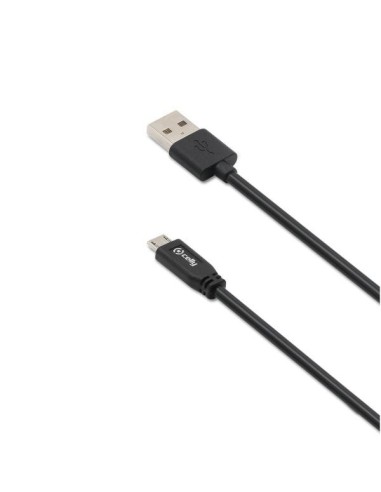 Celly USBMICRO3MBK cavo USB 3 m USB A Micro-USB B Nero
