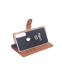 Celly Wally custodia per cellulare 16,5 cm (6.5") Custodia a borsellino Nero