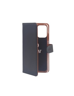 Celly Wally custodia per cellulare 16,3 cm (6.4") Custodia a borsellino Nero