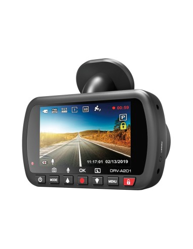 Kenwood DRV-A201 dash cam Full HD dC Nero