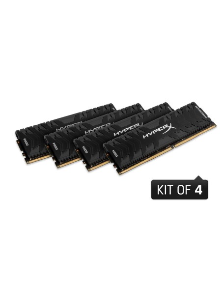 HyperX Predator HX432C16PB3K4 32 memoria 32 GB 4 x 8 GB DDR4