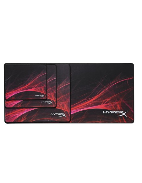HyperX FURY S Speed Edition Pro Gaming Tappetino per mouse per gioco da computer Nero, Rosso