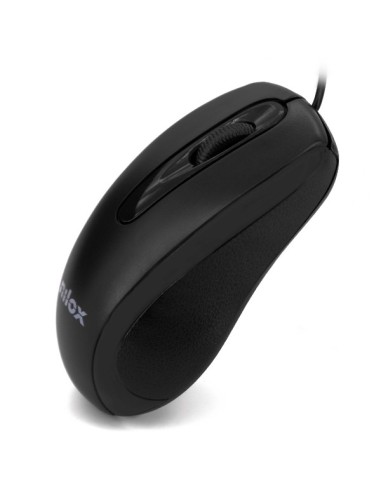 Nilox KIT TECLADO RATON ESP tastiera Mouse incluso Universale USB QWERTY Spagnolo Nero