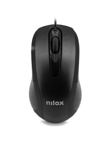 Nilox KIT TECLADO RATON ESP tastiera Mouse incluso Universale USB QWERTY Spagnolo Nero