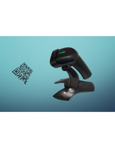 Nilox NX-CS-2DU21 lettore di codici a barre Lettore di codici a barre portatile 1D 2D CMOS Nero