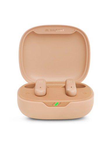 JBL Wave Flex Auricolare True Wireless Stereo (TWS) In-ear Chiamate Musica Sport Tutti i giorni Bluetooth Beige