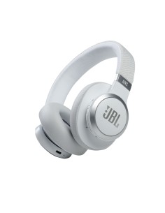 JBL LIVE 660 NC Cuffie Con cavo e senza cavo A Padiglione MUSICA Bluetooth Bianco