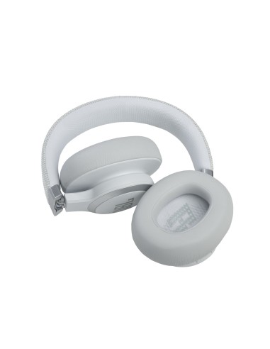 JBL LIVE 660 NC Cuffie Con cavo e senza cavo A Padiglione MUSICA Bluetooth Bianco