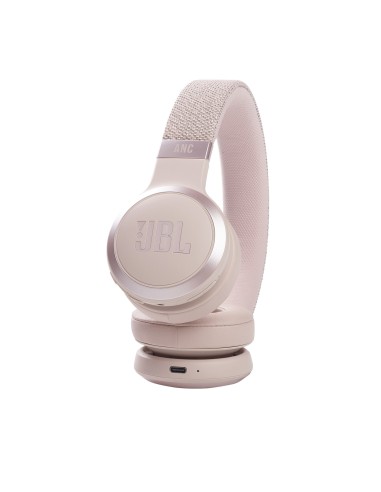 JBL LIVE 460 NC Cuffie Con cavo e senza cavo A Padiglione MUSICA USB tipo-C Bluetooth Rosa