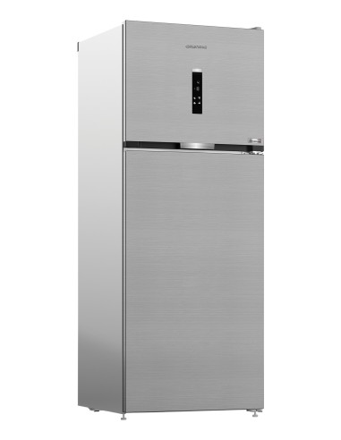 Grundig GDPN67823LX frigorifero con congelatore Libera installazione 477 L E Perlato, Acciaio inox