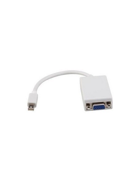 Nilox CRO12033125 cavo e adattatore video 0,1 m VGA (D-Sub) Mini DisplayPort Bianco