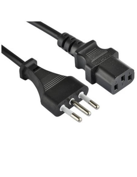 Nilox NX090401102 cavo di alimentazione Nero CEI 23-16 Accoppiatore C13
