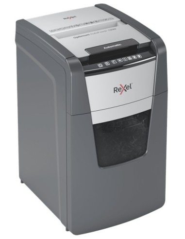 Rexel AutoFeed+ 130M distruggi documenti Taglio a frammenti 55 dB Nero, Grigio