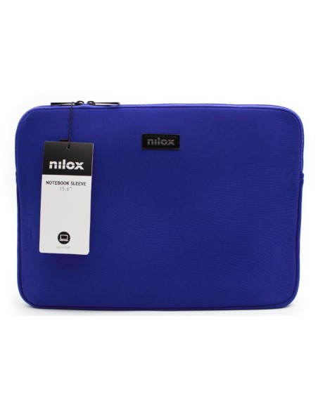 Nilox NXF1503 borsa per laptop 39,6 cm (15.6") Custodia a tasca Blu