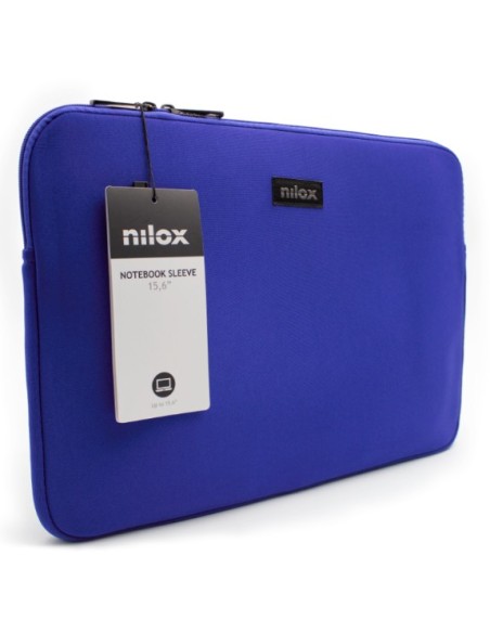 Nilox NXF1503 borsa per laptop 39,6 cm (15.6") Custodia a tasca Blu
