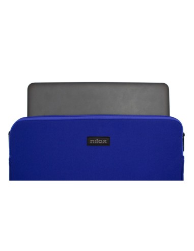 Nilox NXF1503 borsa per laptop 39,6 cm (15.6") Custodia a tasca Blu