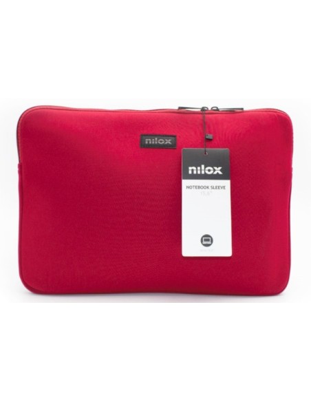 Nilox NXF1504 borsa per laptop 39,6 cm (15.6") Custodia a tasca Rosso