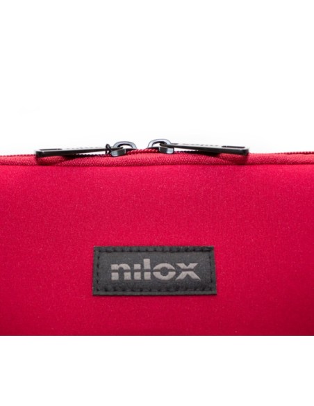 Nilox NXF1504 borsa per laptop 39,6 cm (15.6") Custodia a tasca Rosso