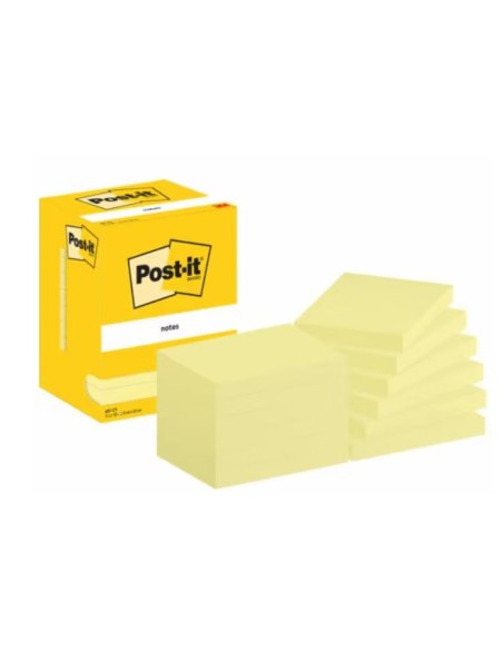 3M 7100290168 pouch autoadesiva Rettangolo Giallo 100 fogli Autoadesivo