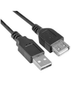 Nilox USB 2.0 A A 1 m cavo USB USB A Nero