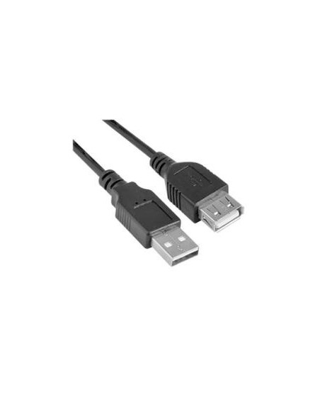 Nilox USB 2.0 A A 1 m cavo USB USB A Nero