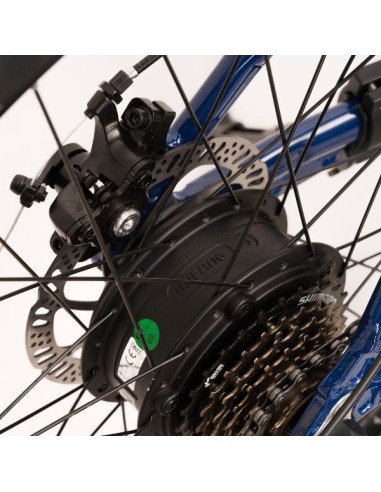 Nilox X6 PLUS Nero, Blu Alluminio 69,8 cm (27.5") 21 kg