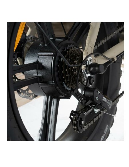 Nilox eBike X9 Nero, Sabbia 50,8 cm (20") Litio