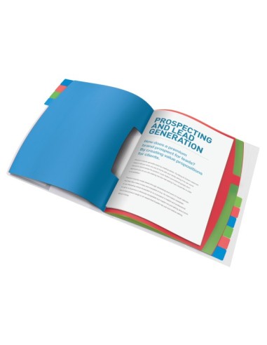 Esselte 624030 divisore Blu, Multicolore 1 pz